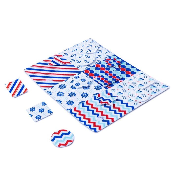 Игра на липучках &laquo;Методика Сегена&raquo;, набор №3, из фетра