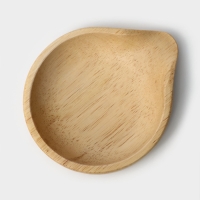 Подставка под ложку, 11,5&times;13,5&times;2,5 см, гевея