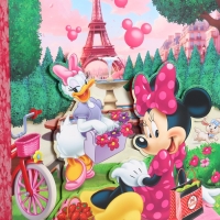 Пакет подарочный 3Д "Пусть исполняются мечты!" 40х31х11.5 см, Минни Маус