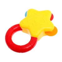 Набор погремушек с прорезывателями для зубов, 7 предметов