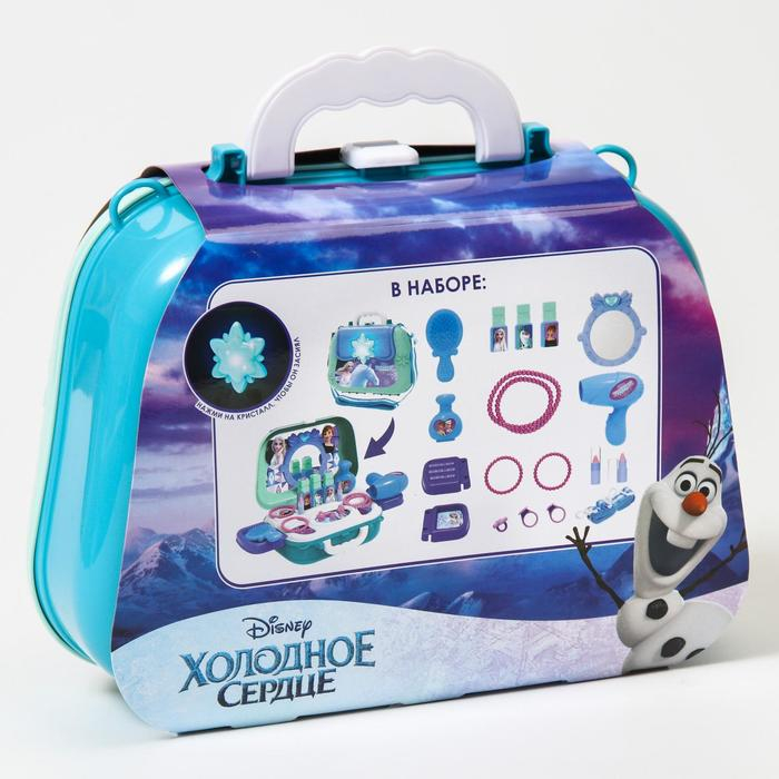 Игровой набор парикмахер, в чемодане &laquo;Студия красоты&raquo;, Холодное сердце