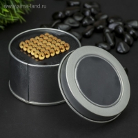 Антистресс магнит "Неокуб" 216 шариков d=0,5 см (золотой)