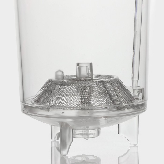 Чайник стеклянный заварочный Magistro &laquo;Мехико&raquo;, 500 мл, с металлическим ситом, пластиковая колба