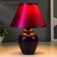 Лампа настольная 32006/1 E14 40Вт фиолетовый 17х17х24 см RISALUX Лампа настольная 32006/1 E14 40Вт фиолетовый 17х17х24 см RISALUX