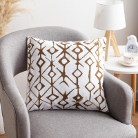 Наволочка декоративная 40х40 см, Ethnos beige, 100% хлопок Наволочка декоративная 40х40 см, Ethnos beige, 100% хлопок