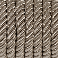 Шнур витой, d = 8 мм, 9 ± 1 м, цвет светло-серый Шнур витой, d = 8 мм, 9 ± 1 м, цвет светло-серый