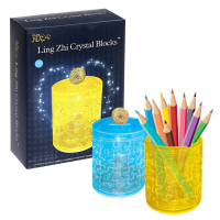 Пазл 3D кристаллический &laquo;Карандашница&raquo;, 51 деталь, цвета МИКС