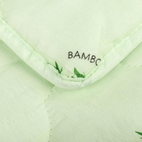 Одеяло всесезонное Адамас "Бамбук", размер 140х205 &plusmn; 5 см, 300гр/м2, чехол п/э