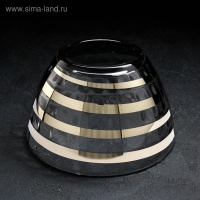 Салатник &laquo;Серпантин&raquo;, 1,75 л, цвет напыления золотой