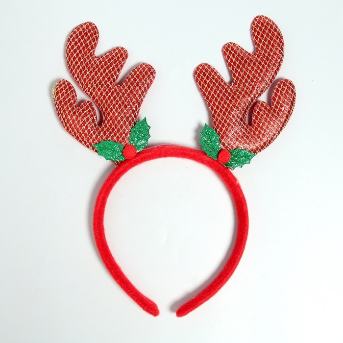 Карнавальный ободок &laquo;Рога&raquo;, цвета МИКС