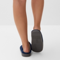 Тапочки женские размер 36-37, цвет синий Тапочки женские размер 36-37, цвет синий