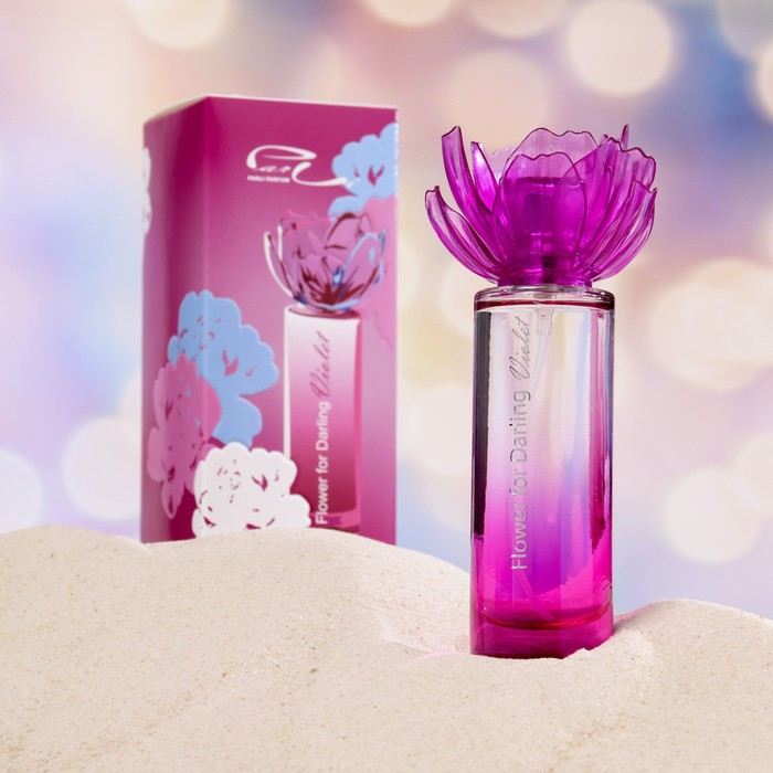 Туалетная вода женская Flower for Darling, Violet, 55 мл Туалетная вода женская Flower for Darling, Violet, 55 мл