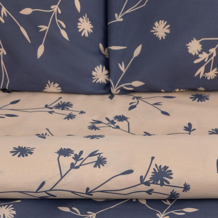 Постельное белье Этель дуэт &laquo;Flowers&raquo; 143*215 см - 2 шт, 220*240 см, 70*70 см -2 шт.