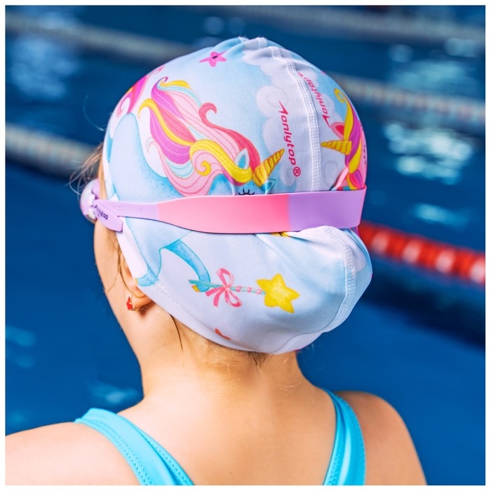 Очки для плавания детские ONLYTOP, беруши, набор носовых перемычек, цвета МИКС Очки для плавания детские ONLYTOP, беруши, набор носовых перемычек, цвета МИКС