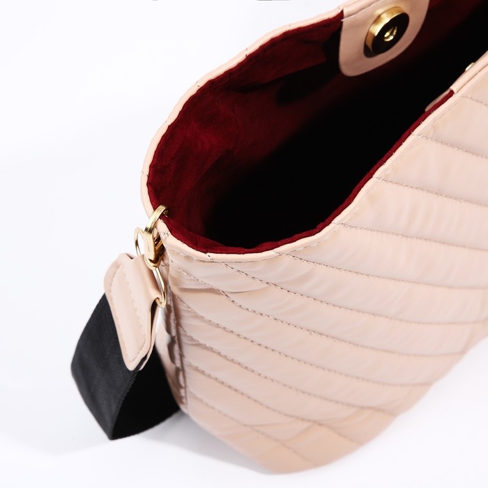 Сумка кросс-боди на молнии, цвет бежевый Сумка кросс-боди на молнии, цвет бежевый