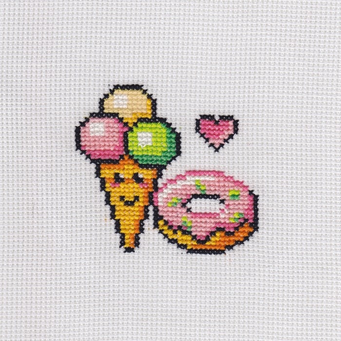 Набор для творчества &laquo;Вкусняшки&raquo;, вышивка