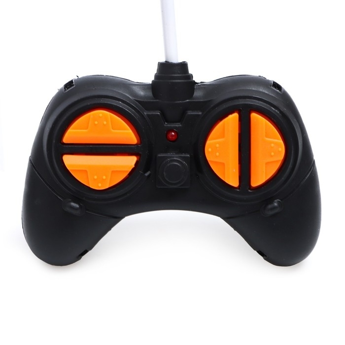 Джип радиоуправляемый DINO, работает от батареек, цвет жёлтый Джип радиоуправляемый DINO, работает от батареек, цвет жёлтый