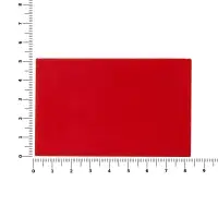 Лейбл из ПВХ Dzeta, ХL, красный Лейбл из ПВХ Dzeta, ХL, красный