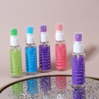 Флакон для парфюма &laquo;Полоски&raquo;, с распылителем, 40 мл, цвет МИКС