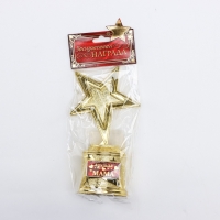 Кубок на День матери, наградная фигура: звезда «Лучшая мама» золото, пластик, 16 х 8,5 х 6 см Кубок на День матери, наградная фигура: звезда «Лучшая мама» золото, пластик, 16 х 8,5 х 6 см