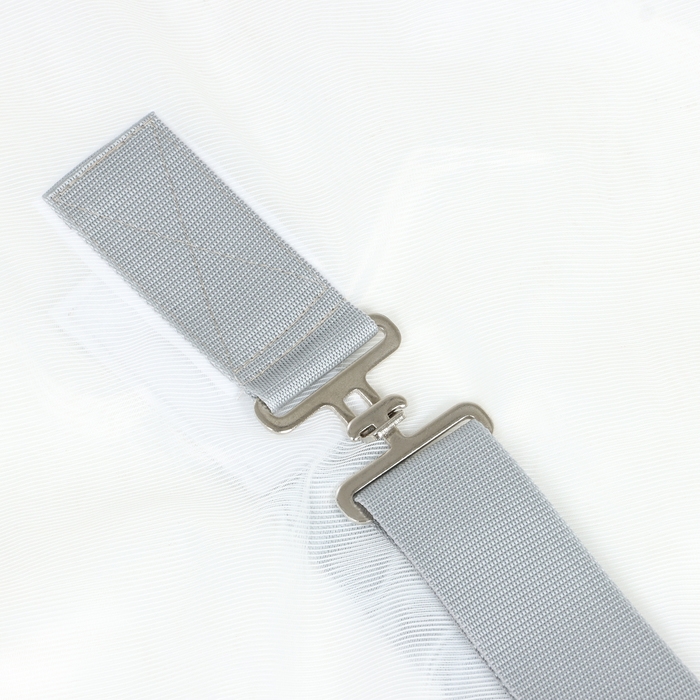 Попона москитная с подпузными ремнями, белый, 145 см Попона москитная с подпузными ремнями, белый, 145 см