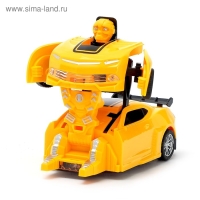 Робот радиоуправляемый &laquo;Автобот&raquo;, трансформируется, работает от батареек
