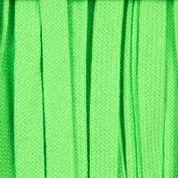 Плоский шнур Cord L, зеленый неон, 110 см