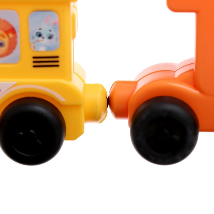 Паровоз «Числовой поезд», учимся считать, 11 цифр на магнитах Паровоз «Числовой поезд», учимся считать, 11 цифр на магнитах