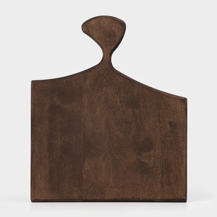 Доска разделочная для подачи Wild Kitchen, 26&times;22&times;2.5 см, граб темный