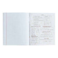 Тетрадь предметная Calligrata TOP "Школьный стиль", 48 листов в клетку Алгебра, со справочным материалом, пластиковая обложка, блок офсет Тетрадь предметная Calligrata TOP "Школьный стиль", 48 листов в клетку Алгебра, со справочным материалом, пластиковая обложка, блок офсет