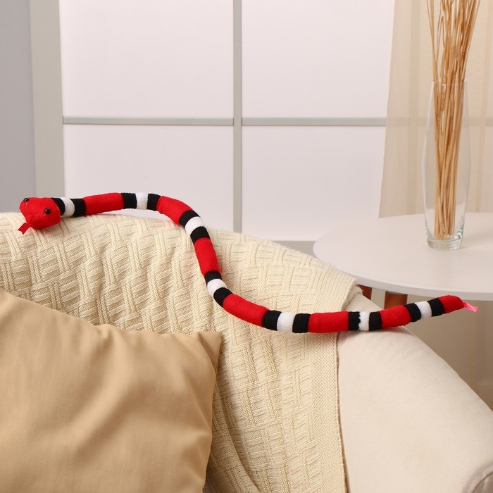 Новый год! Мягкая игрушка &laquo;Змея&raquo;, 70 см, цвет МИКС