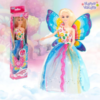 Кукла-модель с крыльями «Радужная фея», гель с блёстками и стразы в наборе Кукла-модель с крыльями «Радужная фея», гель с блёстками и стразы в наборе