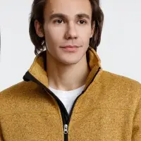 Куртка унисекс Gotland, горчичная, размер L