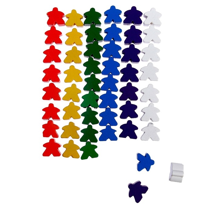 Набор фигурок для изучения счёта &laquo;Человечки&raquo; 50 шт., МИКС