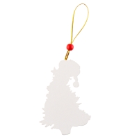 Ёлочная игрушка - подвеска деревянная &laquo;Новый год! Змея&raquo;, символ года 2025