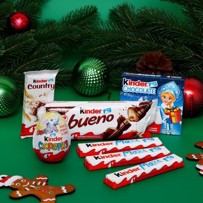 Новогодний набор Киндер Микс, 199 г Новогодний набор Киндер Микс, 199 г