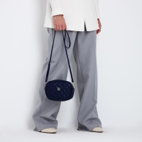 Сумка кросс-боди на молнии, цвет синий