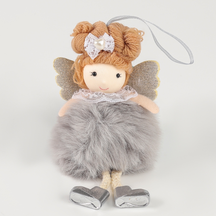 Новый год! Ёлочное украшение кукла &laquo;Фея&raquo;, с бантиком