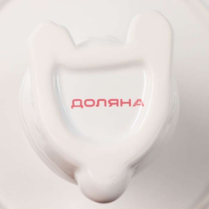 Блюдо для пирожных Доляна «Кролл», 18×18 см, цвет белый Блюдо для пирожных Доляна «Кролл», 18×18 см, цвет белый