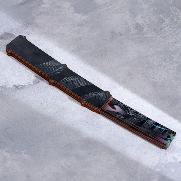 Сувенир деревянный Сувенир деревянный "Нож танто" флоу