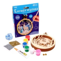 Набор для творчества &laquo;Ёлочная игрушка из дерева. Олень&raquo;