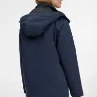 Куртка-парка унисекс Sfera, темно-синяя, размер M