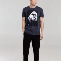 Футболка &laquo;Меламед. Kurt Cobain&raquo;, темно-серая, размер XXL