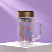 Термокружка стеклянная «Люби себя», 350 мл Термокружка стеклянная «Люби себя», 350 мл