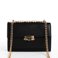 Сумка-мессенджер на клапане, цвет чёрный Сумка-мессенджер на клапане, цвет чёрный