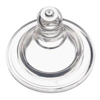 Соска на бутылочку, антиколиковая, от 3 мес., широкое горло, Baby 1, средний поток, &Oslash;50 мм., 2 шт.