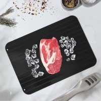 Противень для разморозки продуктов Доляна, 29,5&times;20,5 см, цвет чёрный