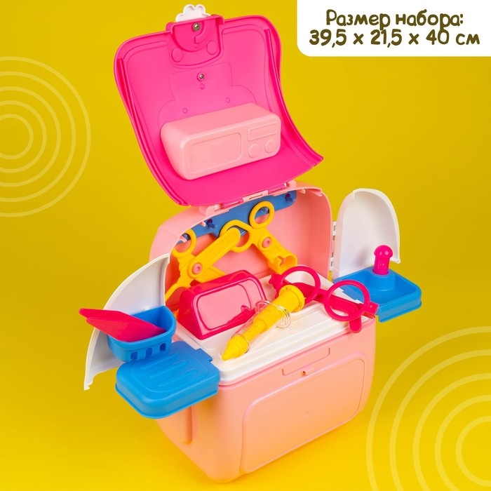 Набор доктора игровой, Минни Маус, в рюкзачке Набор доктора игровой, Минни Маус, в рюкзачке