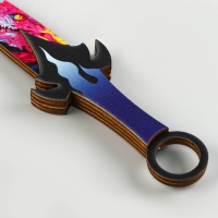 Деревянное оружие детское сувенирное &laquo;Кунай&raquo;, перелив