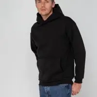 Худи унисекс Full Swing, черное, размер XL/XXL Худи унисекс Full Swing, черное, размер XL/XXL